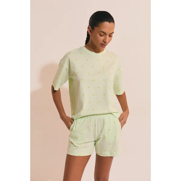 Pyjama 2 pièces motifs ananas