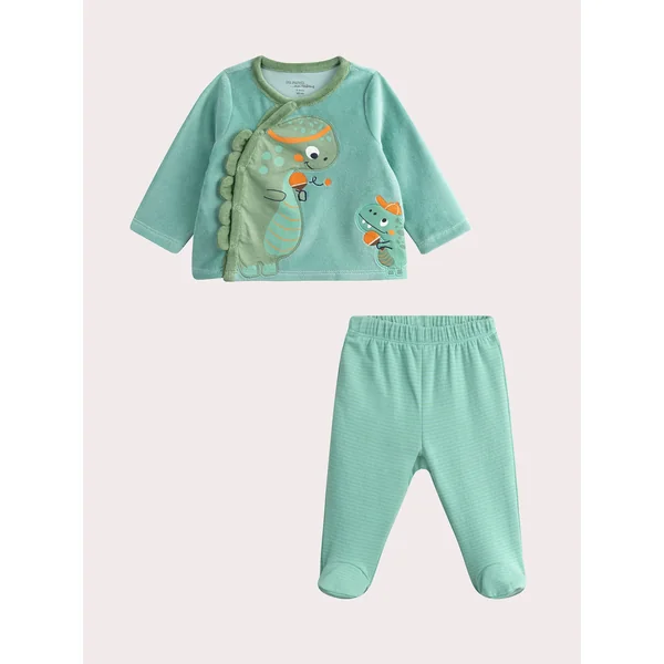 Pyjama bi matiere écru - Soins Bébé Naturels & Produits Maman Après Naissance