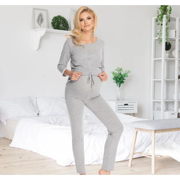 Pyjama de grossesse et d'allaitement confortable - Reste 1 Taille 36/38