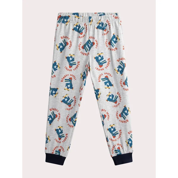 Pyjama gris chiné pour enfant garçon - Soins Bébé Naturels & Produits Maman Après Naissance