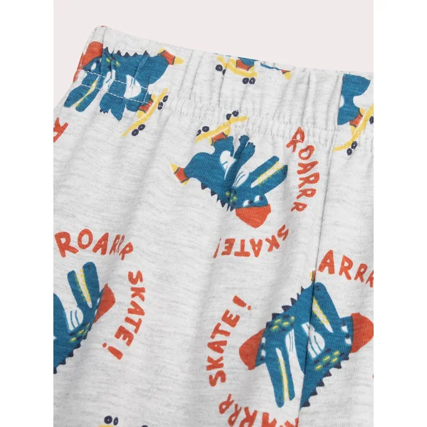 Pyjama gris chiné pour enfant garçon - Soins Bébé Naturels & Produits Maman Après Naissance