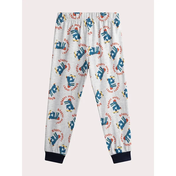 Pyjama gris chiné pour enfant garçon - Soins Bébé Naturels & Produits Maman Après Naissance