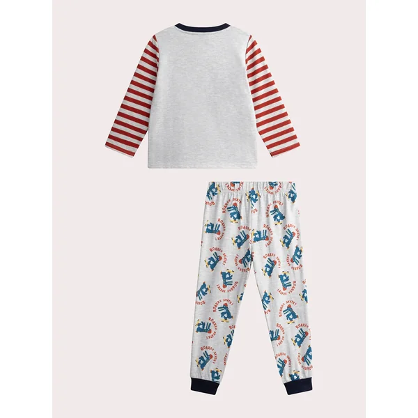 Pyjama gris chiné pour enfant garçon - Soins Bébé Naturels & Produits Maman Après Naissance