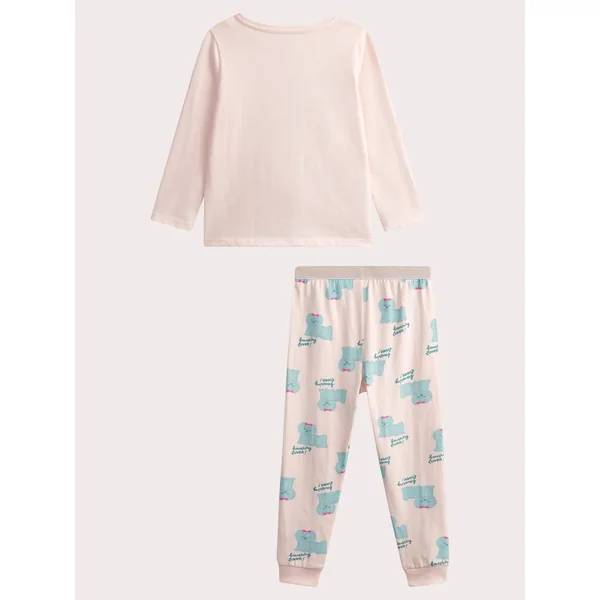 Pyjama rose chien pour enfant fille - Soins Bébé Naturels & Produits Maman Après Naissance
