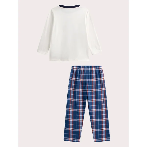 Pyjama écru chien pour enfant garçon - Soins Bébé Naturels & Produits Maman Après Naissance