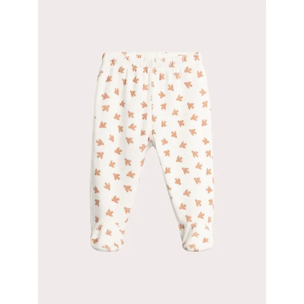 Pyjama écru en polaire pour bébé fille - Soins Bébé Naturels & Produits Maman Après Naissance