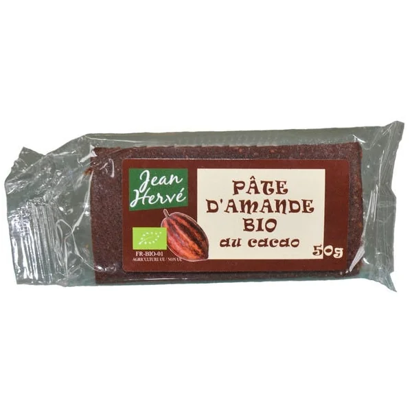 Pâte d'amande cacao 50g