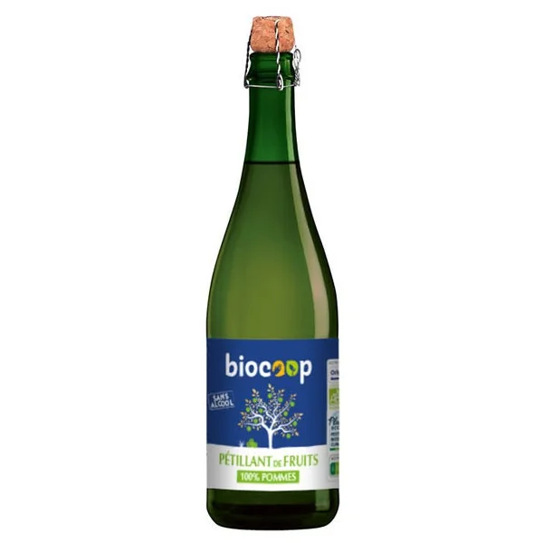 Pétillant de fruit 100% pomme 75cl