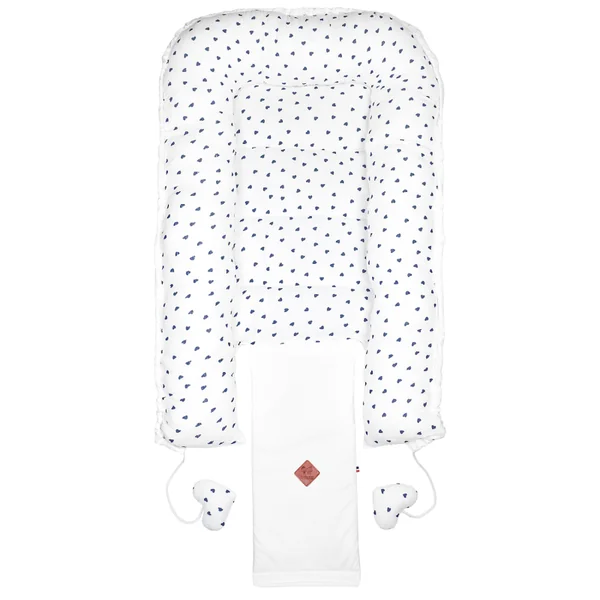 Quilted reversible baby nest cocoon, Lovio