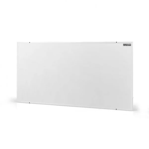 Radiateur Électrique Mural 700 W Chauffage Électrique à Infrarouge Protection Contre Surchauffe122x1,5x62cm Blanc