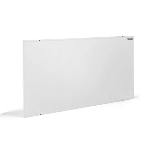 Radiateur Électrique Mural 700 W Chauffage Électrique à Infrarouge Protection Contre Surchauffe122x1,5x62cm Blanc
