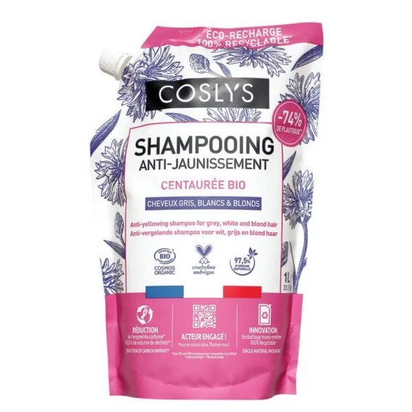 Recharge Shampooing anti-jaunissement 1L