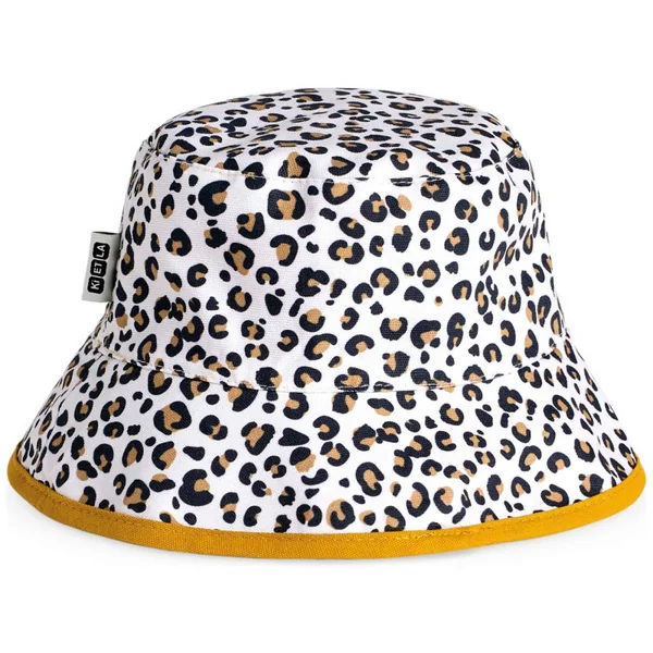 Reversible children's bucket hat upf50+ cotton
