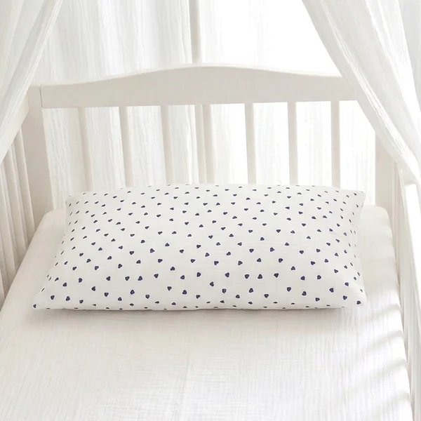 Reversible double-gauze cotton pillowcase, Lovio