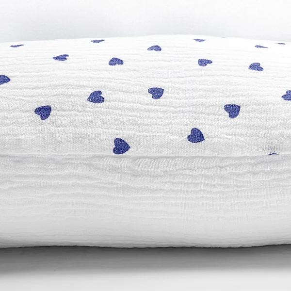 Reversible double-gauze cotton pillowcase, Lovio