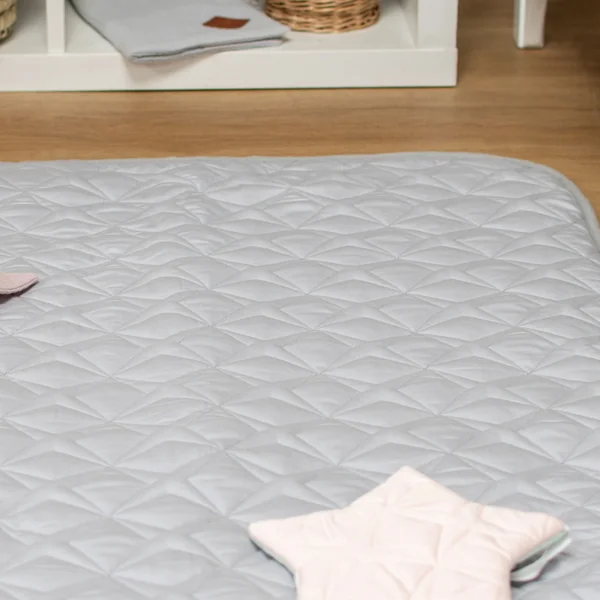 Reversible playpen and baby play mat