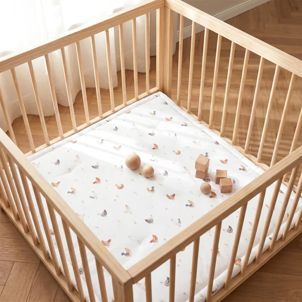 Reversible playpen and play mat Gallina