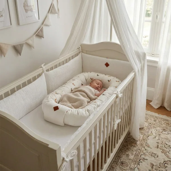 Reversible quilted baby nest and bed reducer – GALLINA