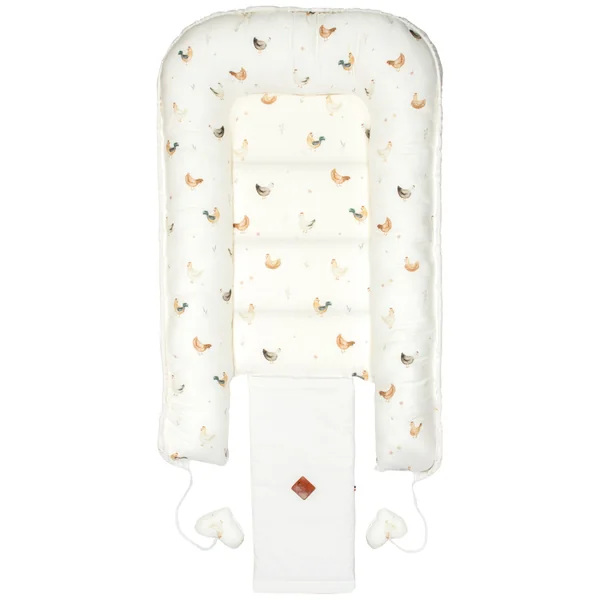 Reversible quilted baby nest and bed reducer – GALLINA