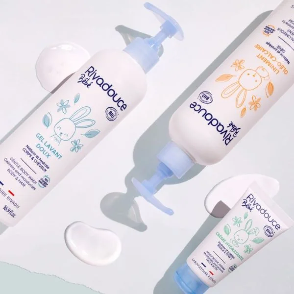 RIVADOUCE BEBE BIO Liniment Nettoyant Change 500ml - Siège du Nourrisson - Sans Rinçage