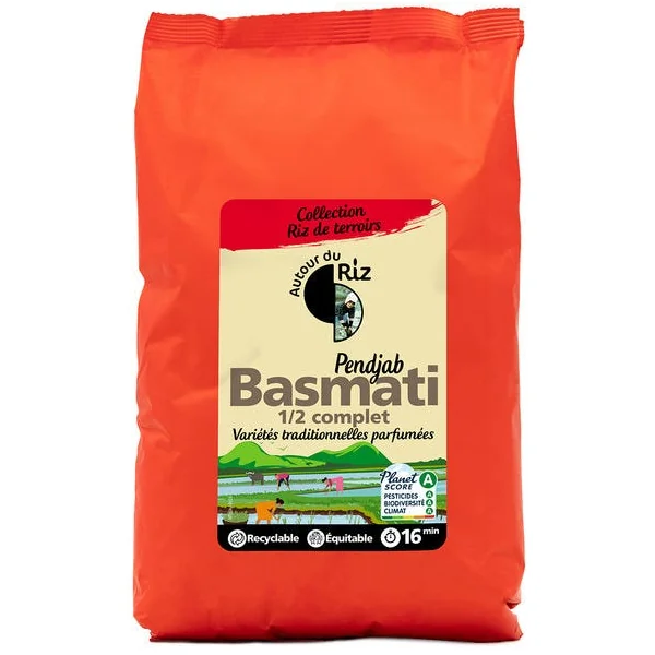 Riz basmati demi-complet 2kg