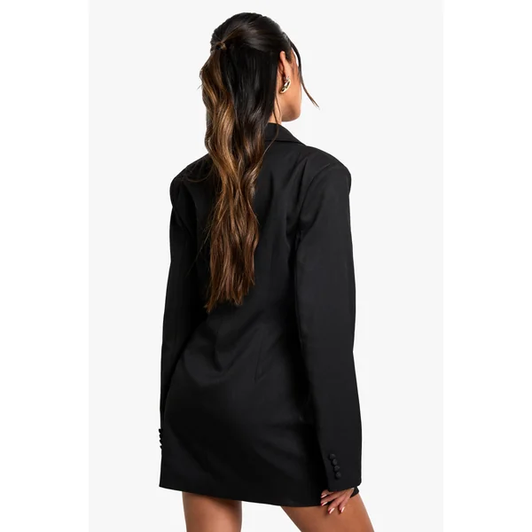 Robe Blazer Portefeuille Oversize Structurée