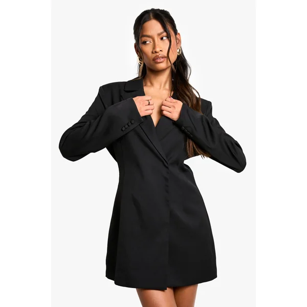 Robe Blazer Portefeuille Oversize Structurée
