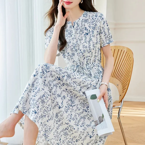 Robe Bleu Grossesse
