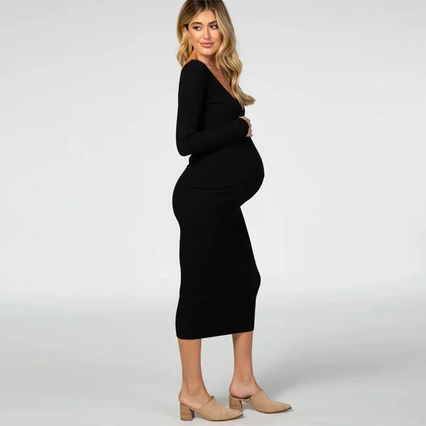 Robe Cotelée Grossesse