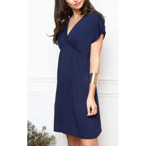 Robe D'allaitement Col V