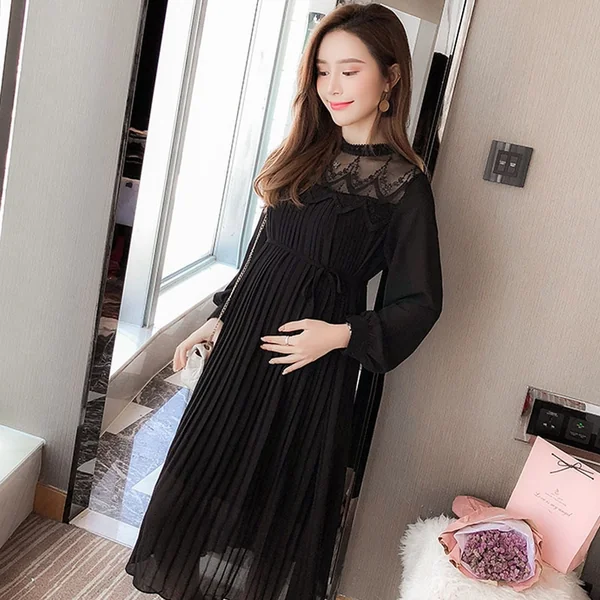 Robe de grossesse Akemi - Reste 1 taille 38 blanc