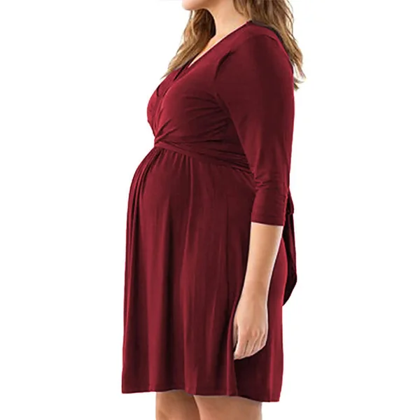 Robe de Grossesse Casual Courte
