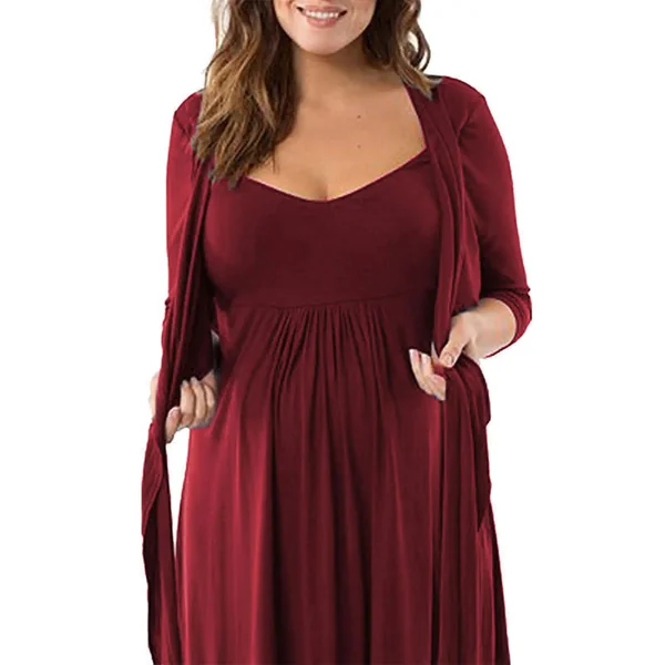Robe de Grossesse Casual Courte
