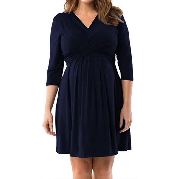 Robe de Grossesse Casual Courte