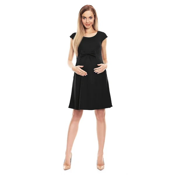 Robe de grossesse courte avec noeud - Reste 1T36
