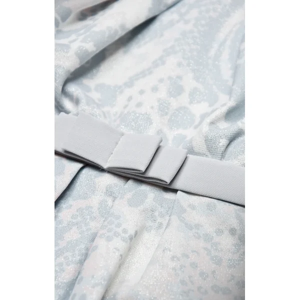 Robe de grossesse cérémonie tissée au fil d'argent