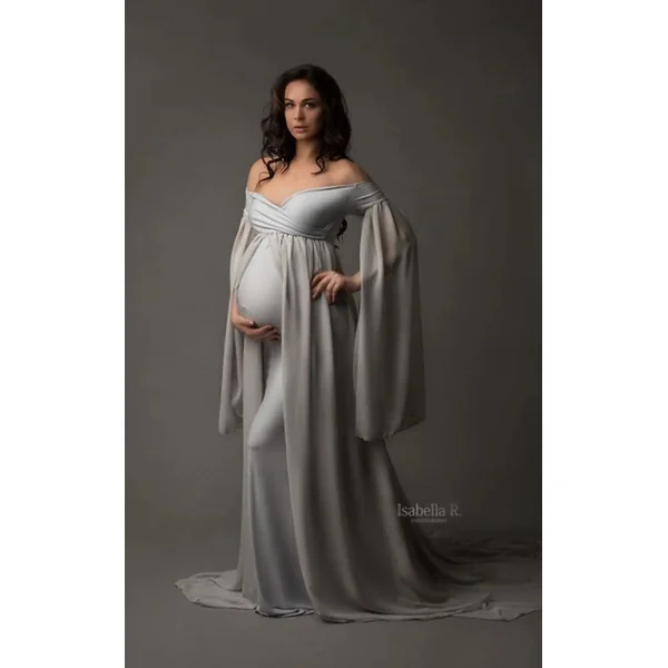 Robe de Grossesse en Coton Mercerisé