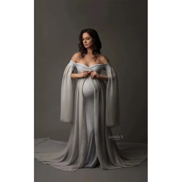 Robe de Grossesse en Coton Mercerisé