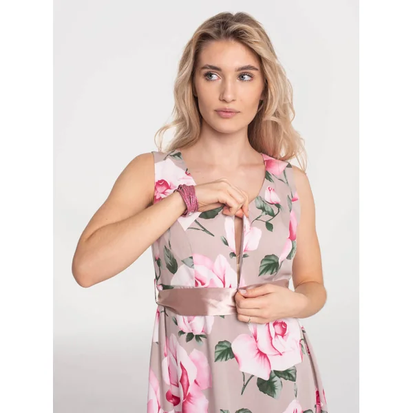 Robe de grossesse et allaitement cérémonie Alia - Reste 1S
