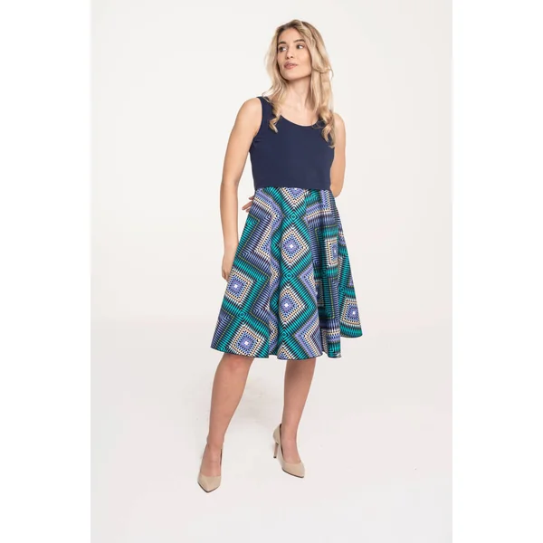 Robe de grossesse et allaitement en coton oeko-tex Emily