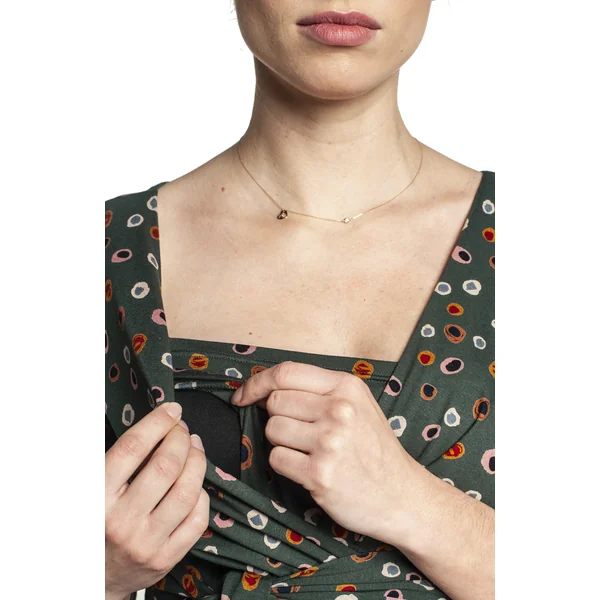 Robe de grossesse et d'allaitement Bluffi VEGAN