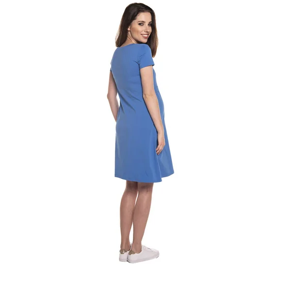 Robe de grossesse et d'allaitement Lulla en coton oeko-tex - Reste L