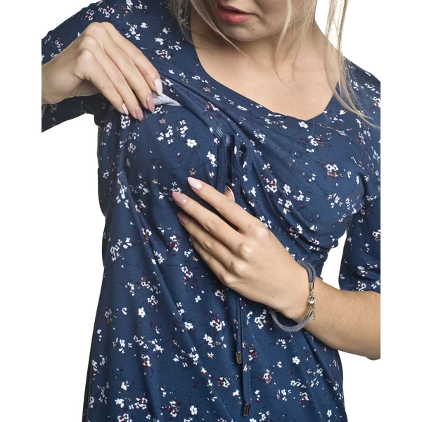 Robe de grossesse et d'allaitement Yona - VEGAN - Reste XL