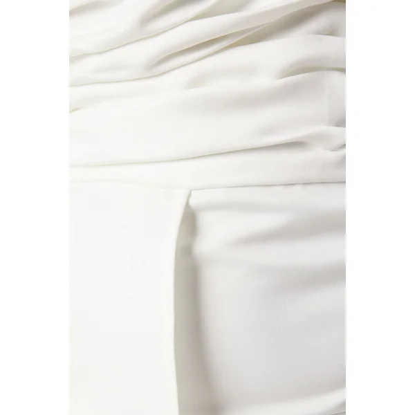 Robe de Mariée Colonne Bustier avec Sur-jupe