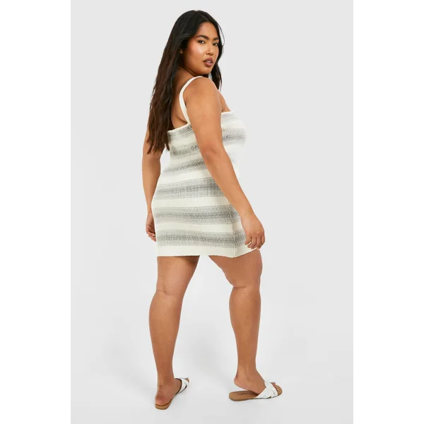 Robe de plage mini Plus à lacet à l'avant