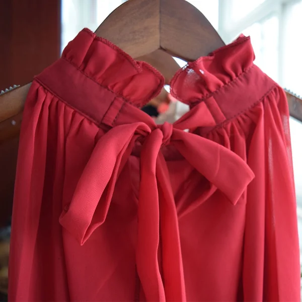 Robe de soirée en mousseline