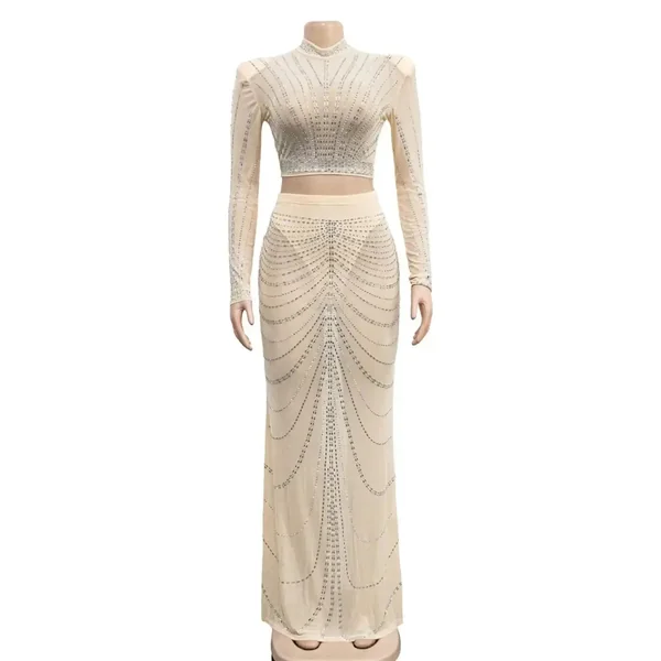 Robe de Soirée Grossesse Cristal