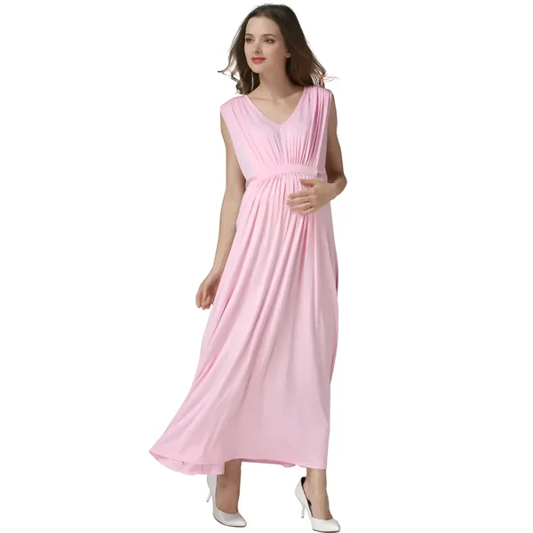 Robe de Soirée Grossesse Et Allaitement Longue