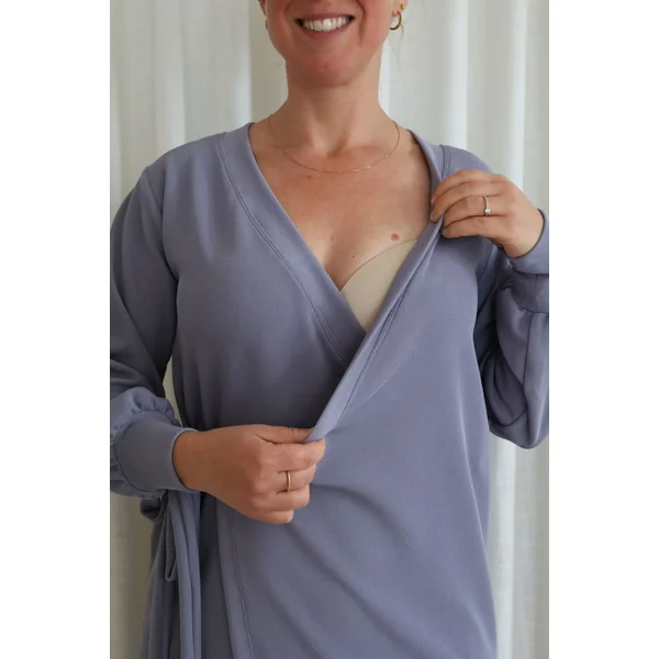 Robe DOROTHÉ - bleu provence