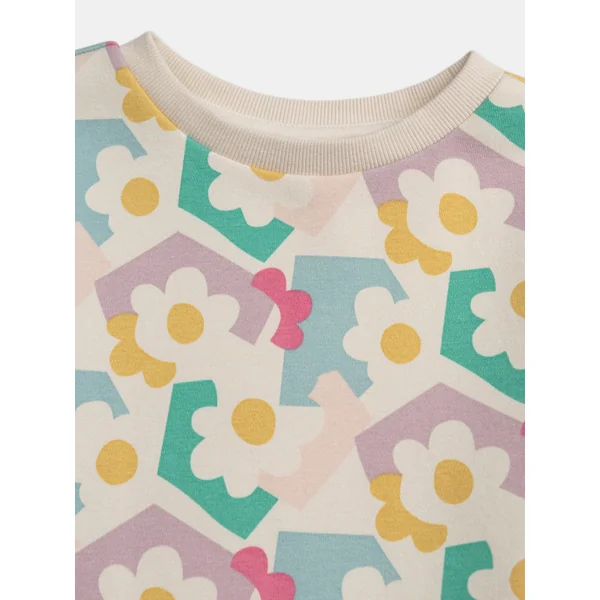Robe en molleton imprimé pour fille - Soins Bébé Naturels & Produits Maman Après Naissance